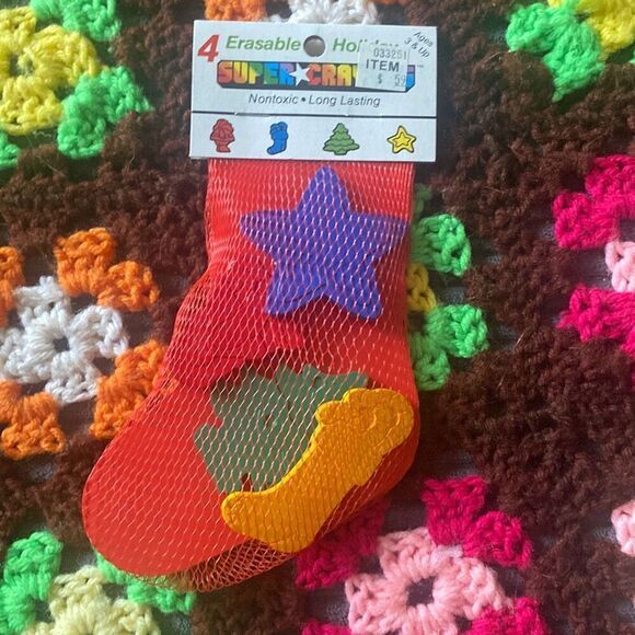 Vintage Random House Super Crayons Christmas 3D NEW - Picture 7 of 7
